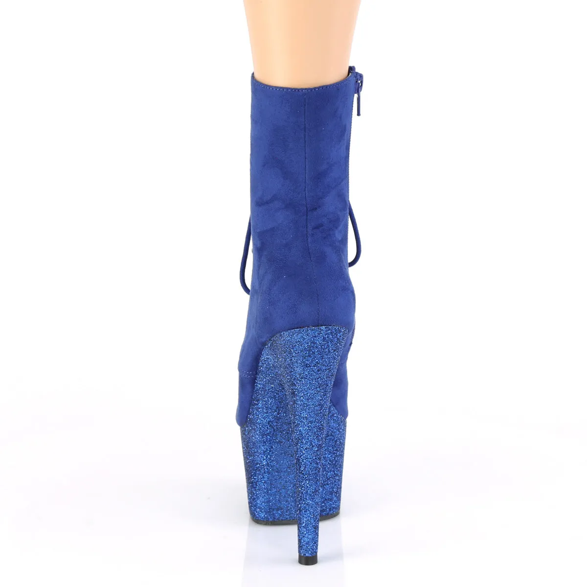 ADORE-1020FSMG  Royal  Blue Faux Suede/Royal  Blue Multi Mini Gltr