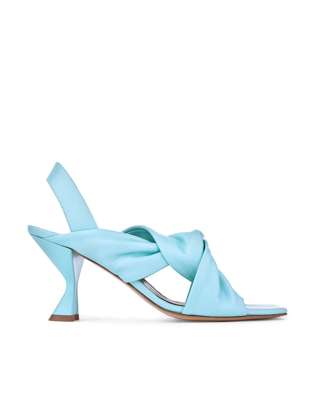 Asami Sky Blue Soft Nappa Sandals