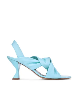 Asami Sky Blue Soft Nappa Sandals