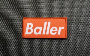 Baller Woven Morale Patch