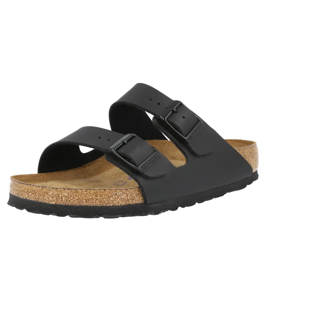 Birkenstock Arizona Black Soft Footbed Sandals