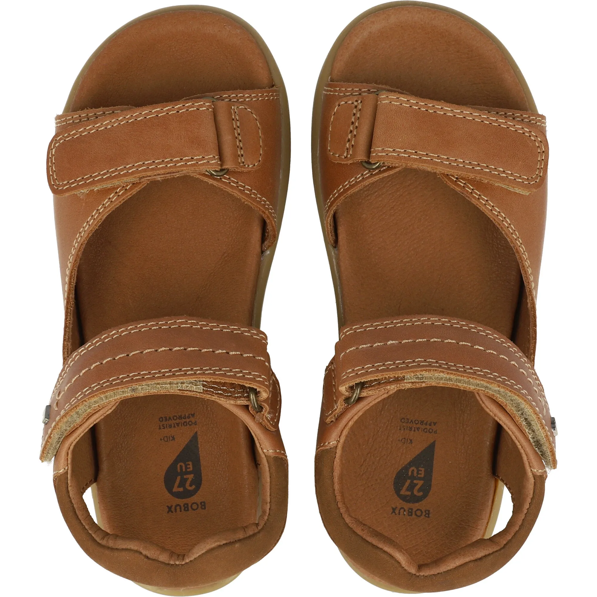 Bobux Kid  Driftwood Caramel Sandals