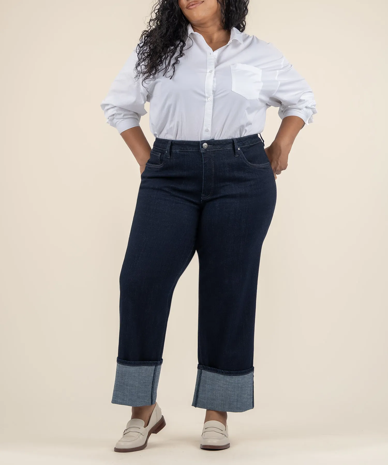 Charlotte High Rise Wide Leg, Plus