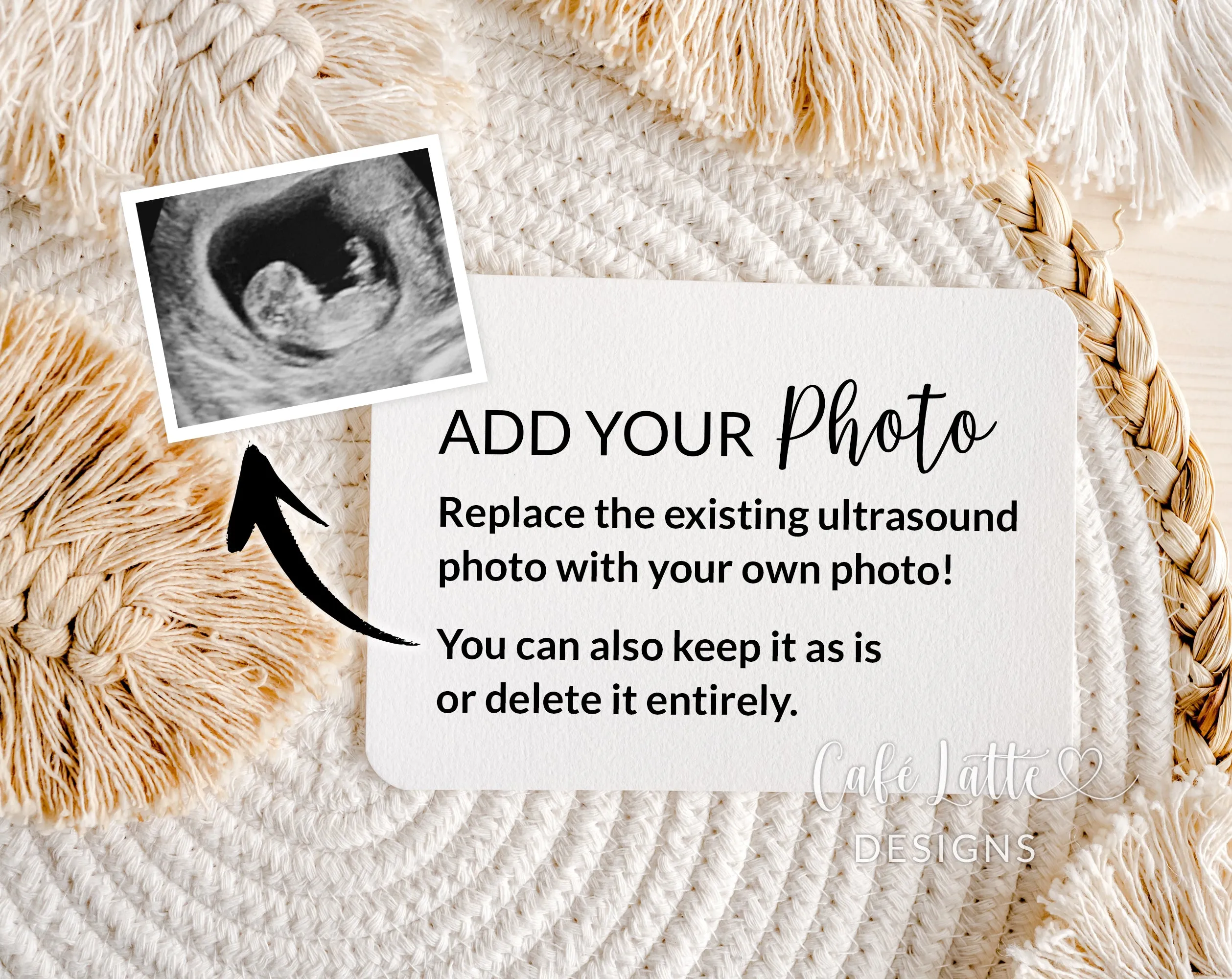 Christmas Digital Pregnancy Announcement - Extra Sweet