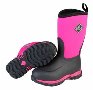 CLMBRG2-1-Blk/Pink Muck Boot Kids Rugged II