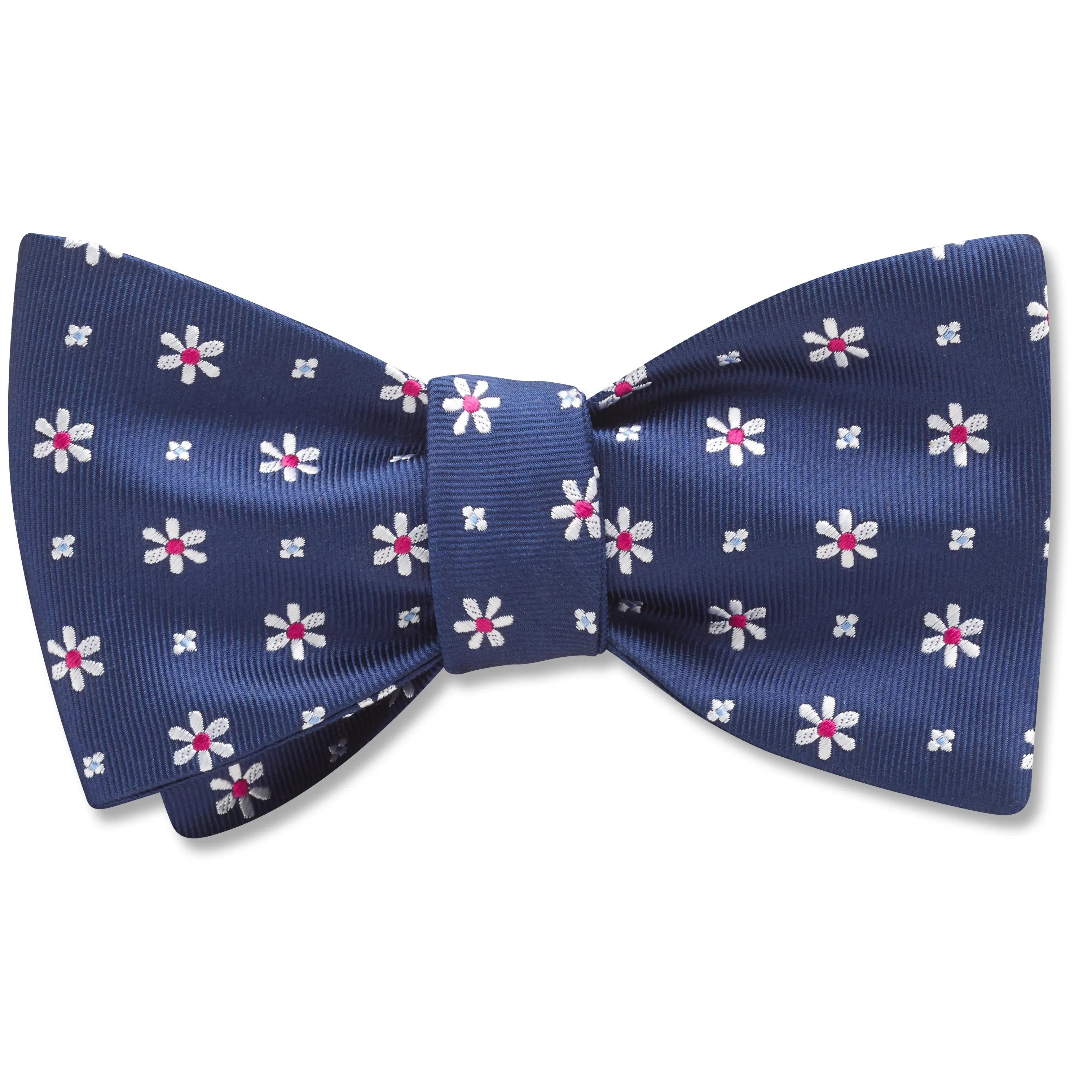 Daisy Springs Navy - Dog Bow Ties