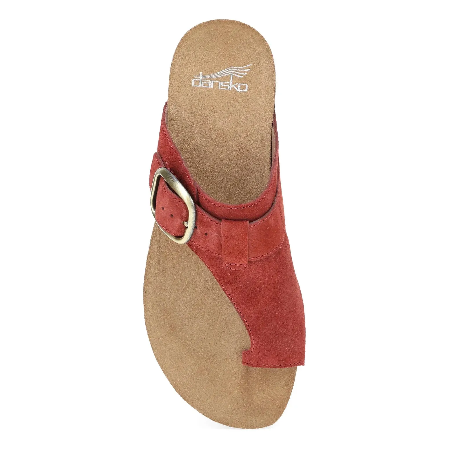 DANSKO RYLEE CAYENNE SUEDE SANDAL