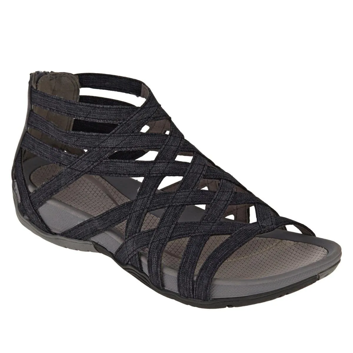 Elastic Strap Soft Sole Sandals