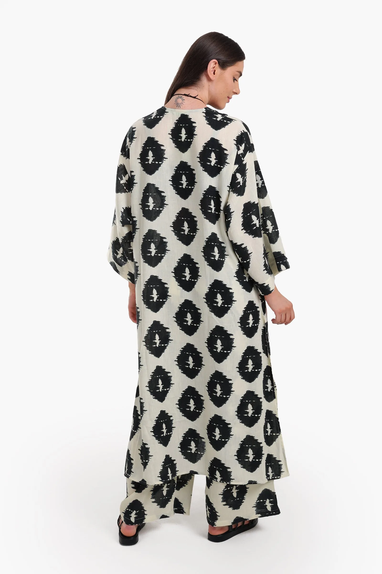 Elegant Flow Tencel Kimono