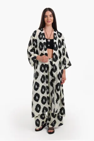Elegant Flow Tencel Kimono