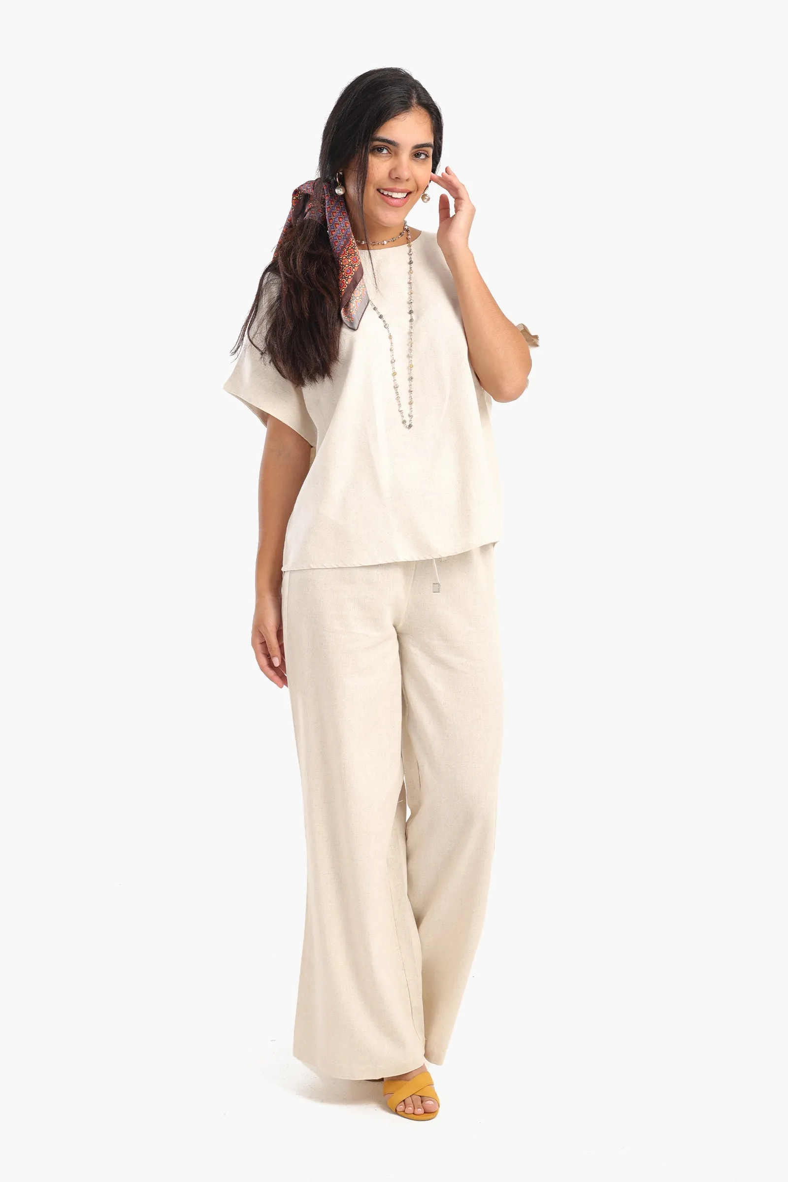 Elegant Solid Blouse