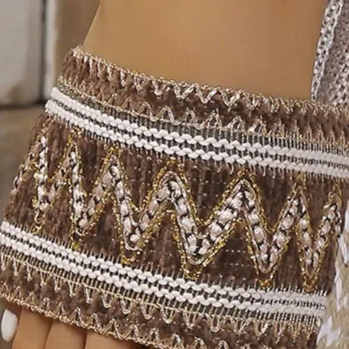 Embroidered Sandals