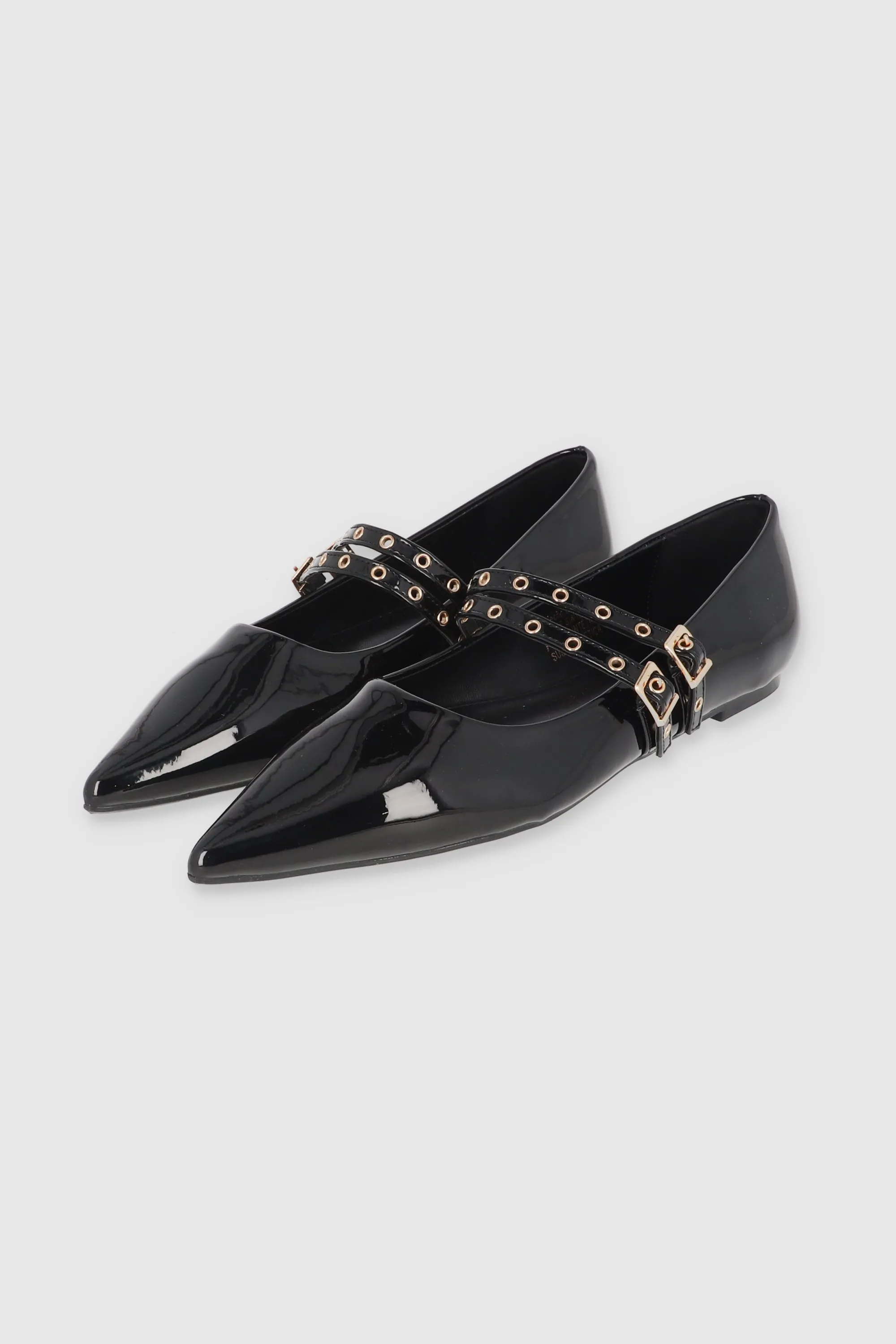 Flat puntal tiras delgadas eyelets
