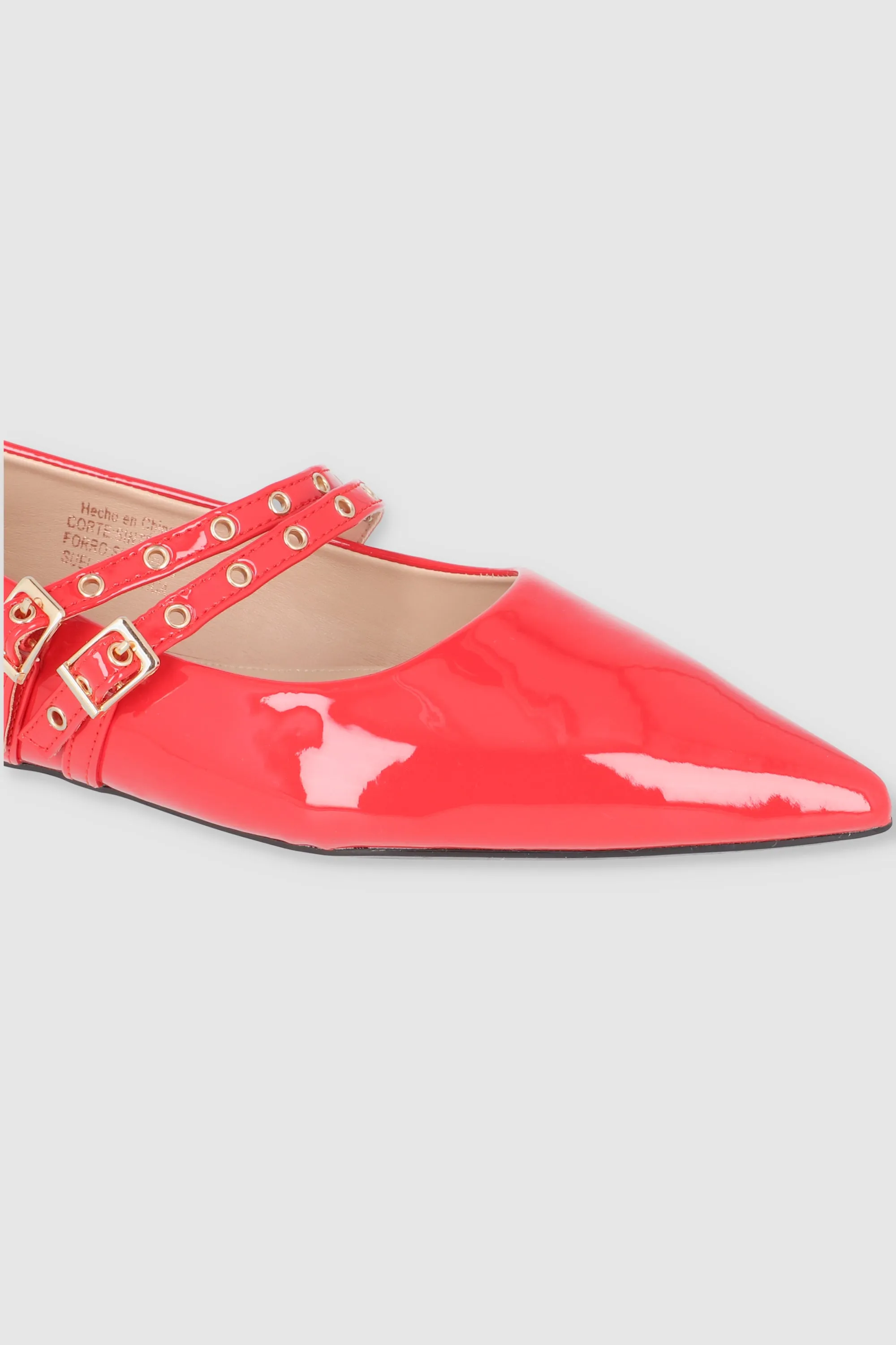 Flat puntal tiras delgadas eyelets