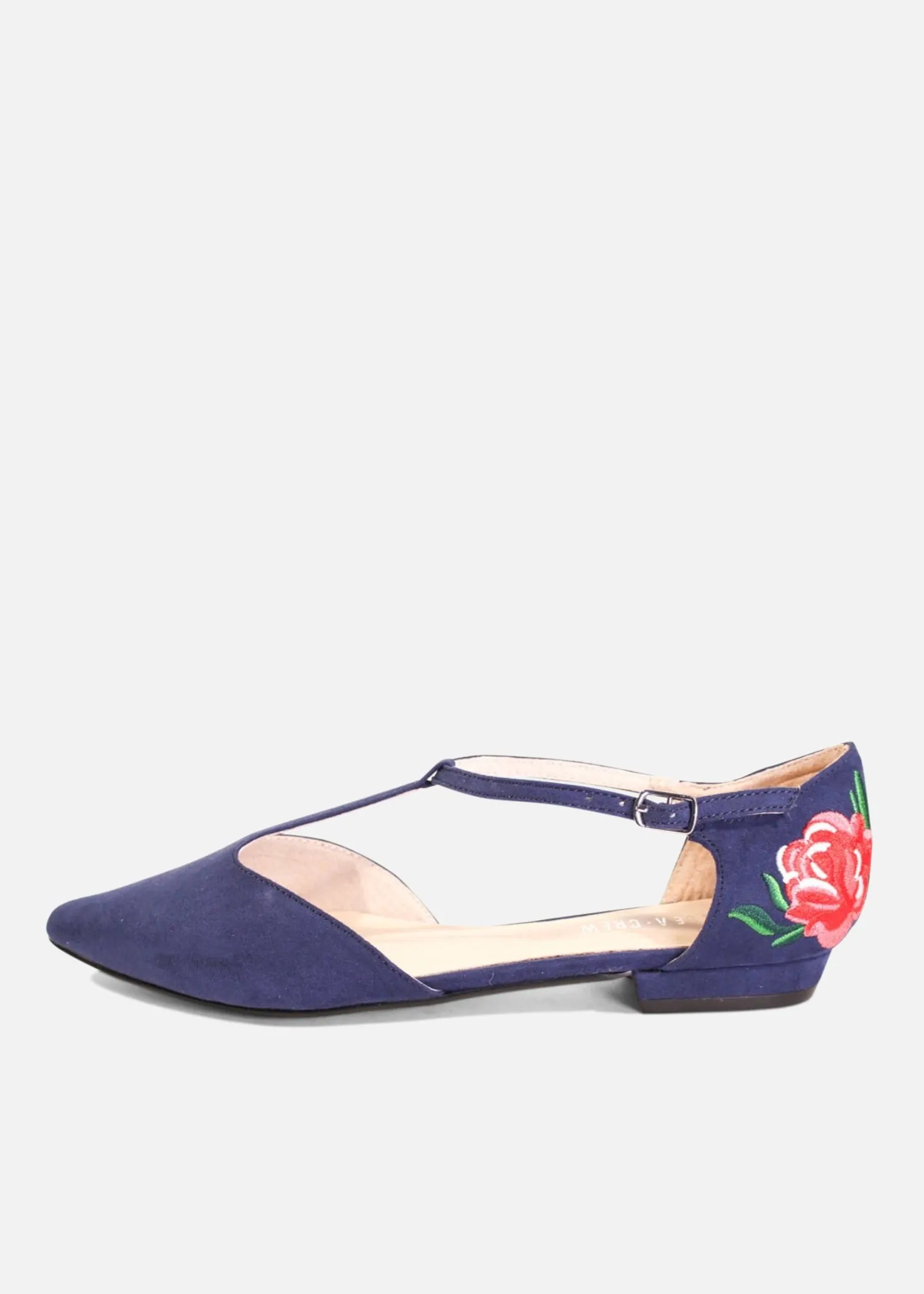 Garden T-Strap Flats