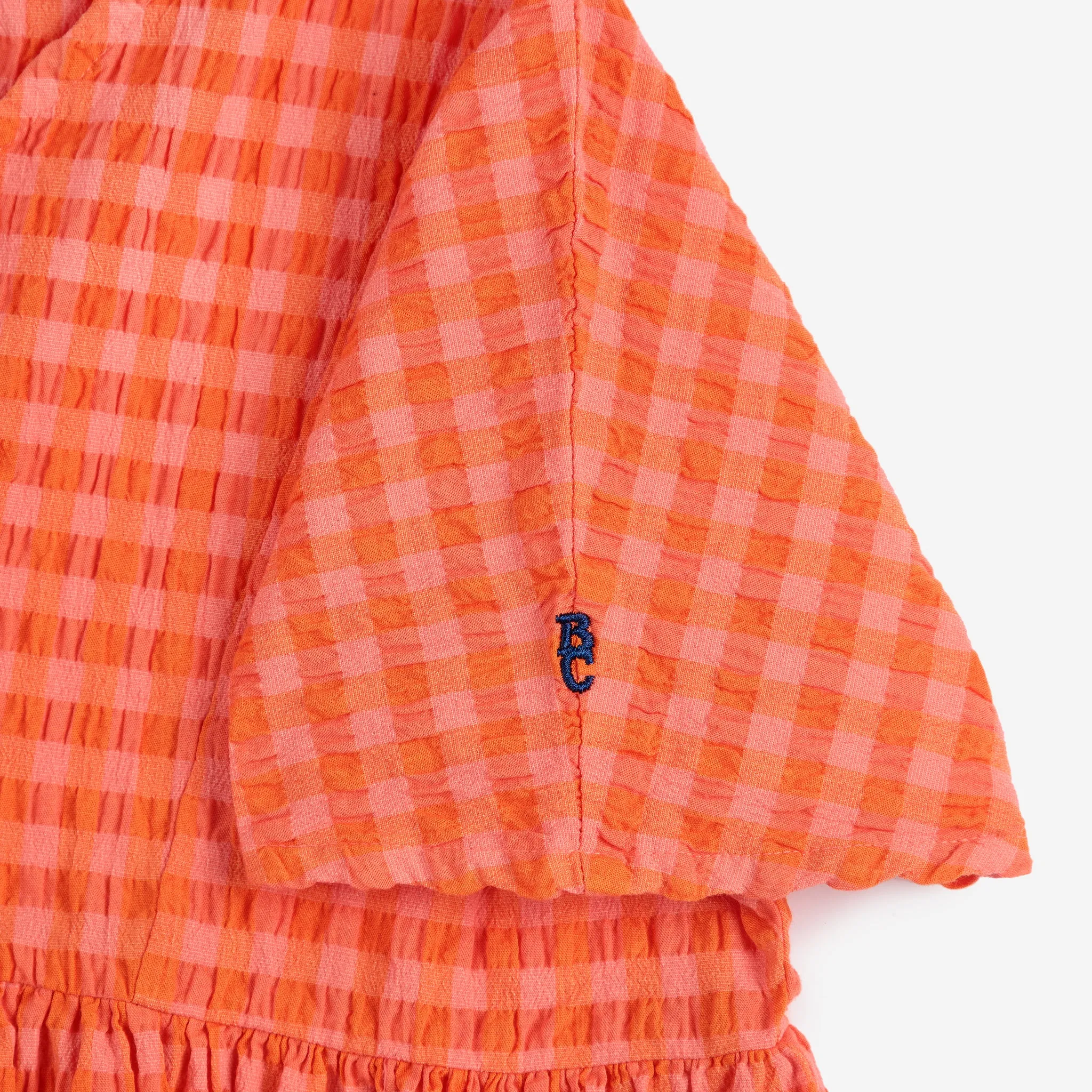 Girls Vichy Woven Dress
