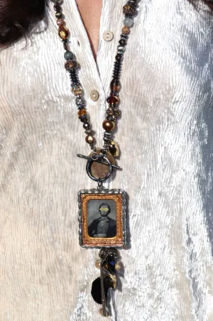 Golden Eyes Necklace