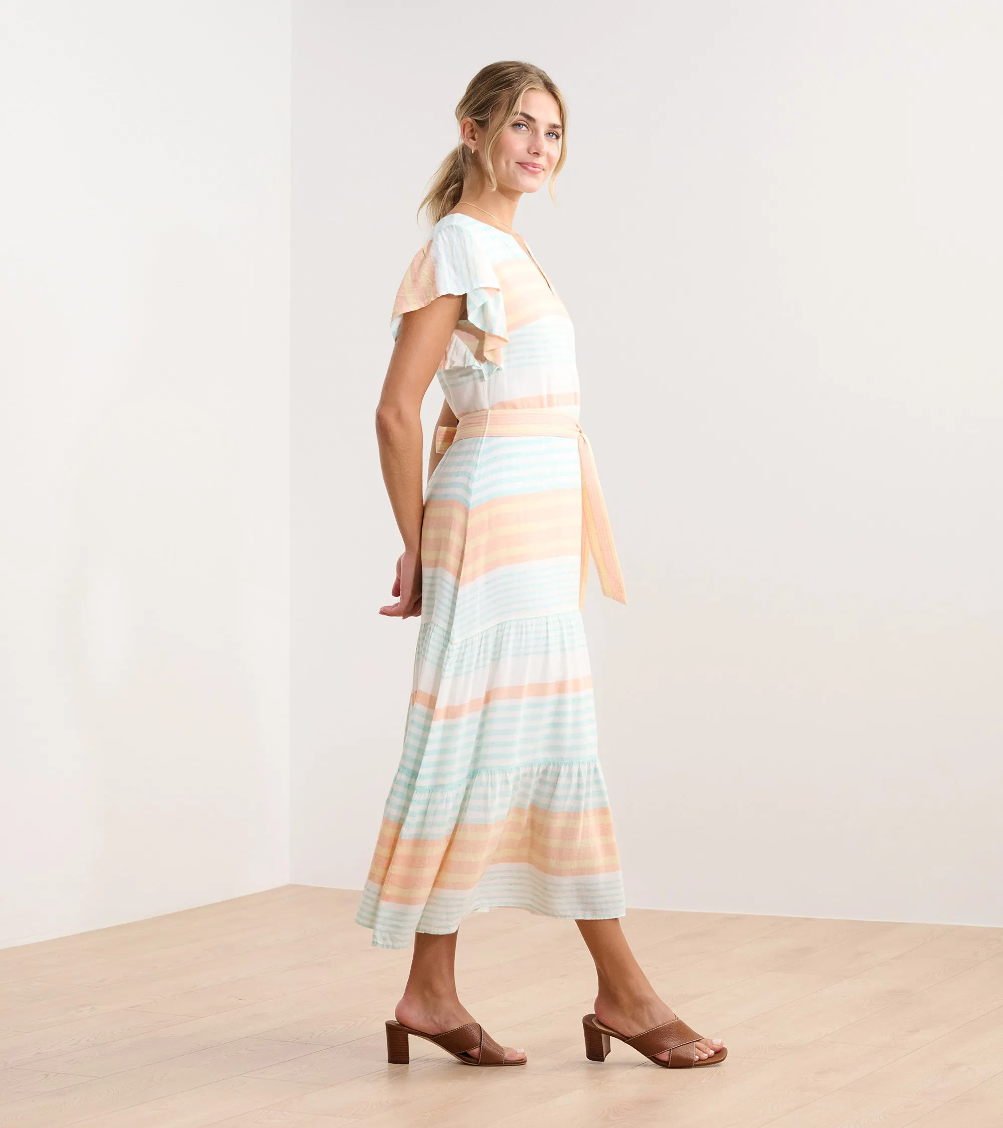 Hailey Dress - Echo Stripes