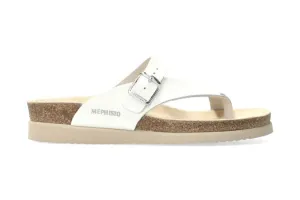 'Helen' women's thong sandal - White