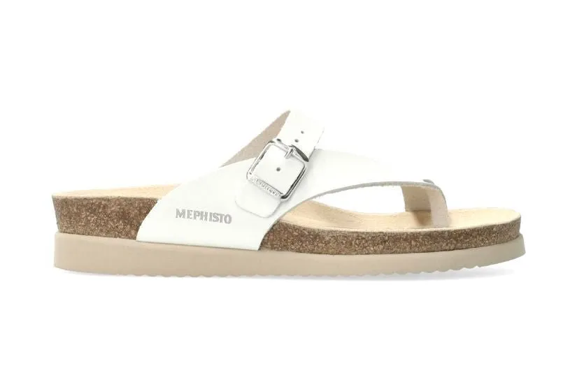 'Helen' women's thong sandal - White