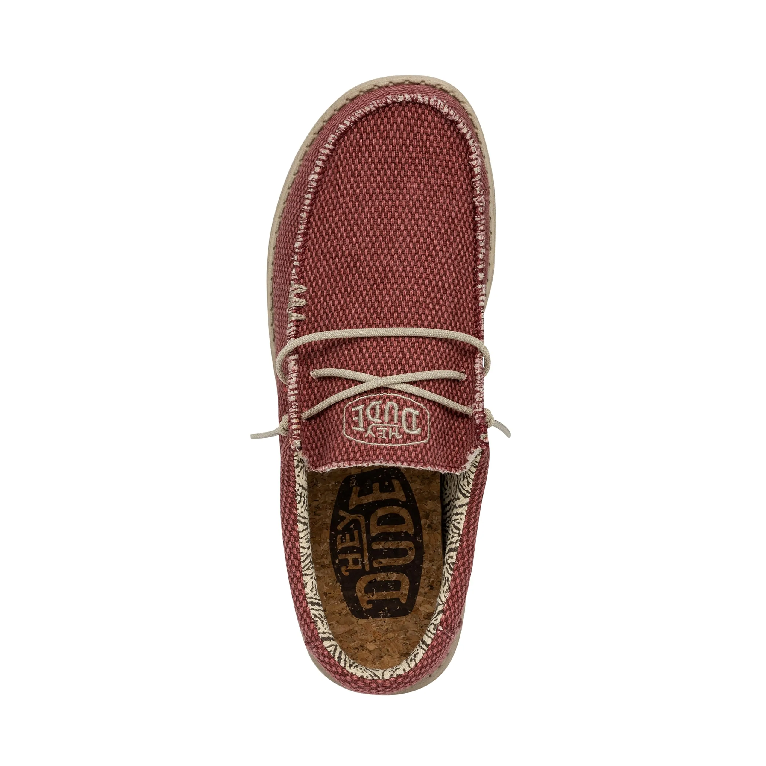 Hey Dude Wally Braided - Pompeian Red