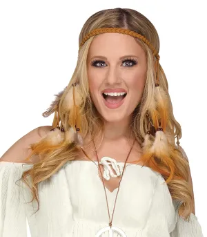 Hippie/Indian Feather Headband