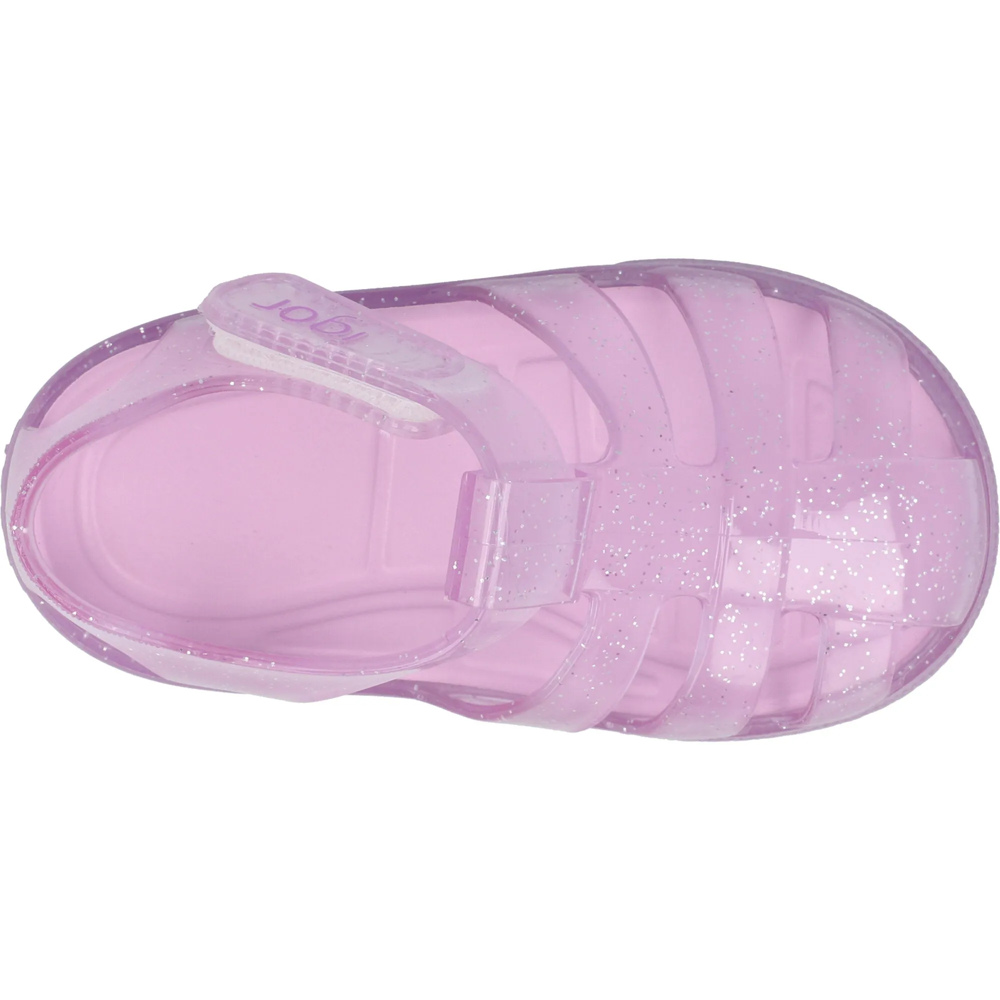 Igor Star Glitter Purple Jelly Sandals