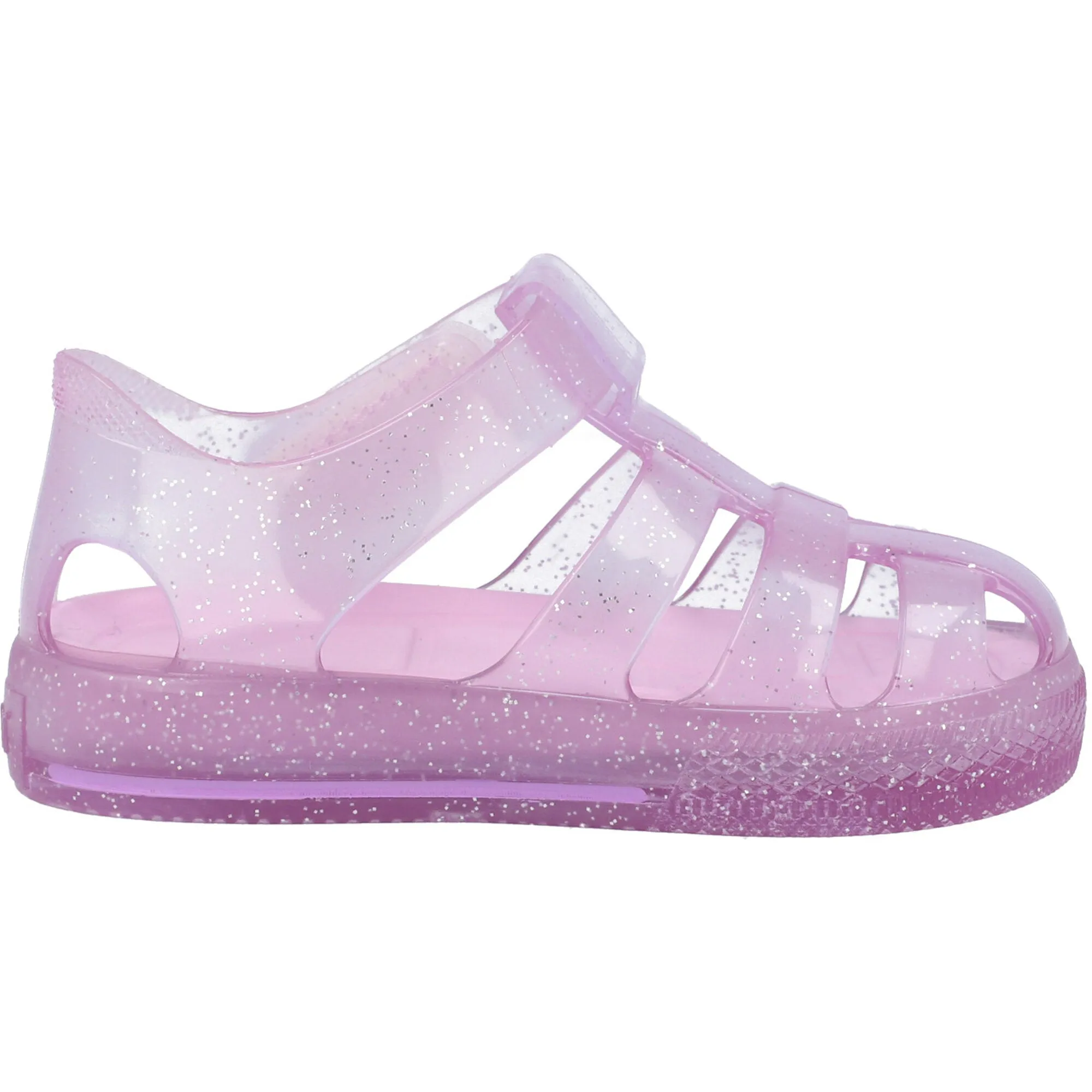 Igor Star Glitter Purple Jelly Sandals