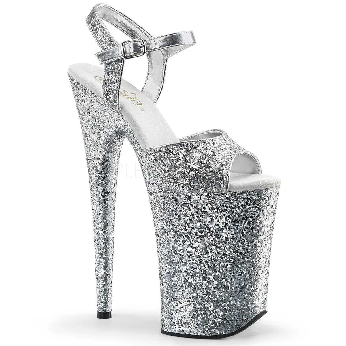 INFINITY-910LG  Silver Glitter/Silver Glitter