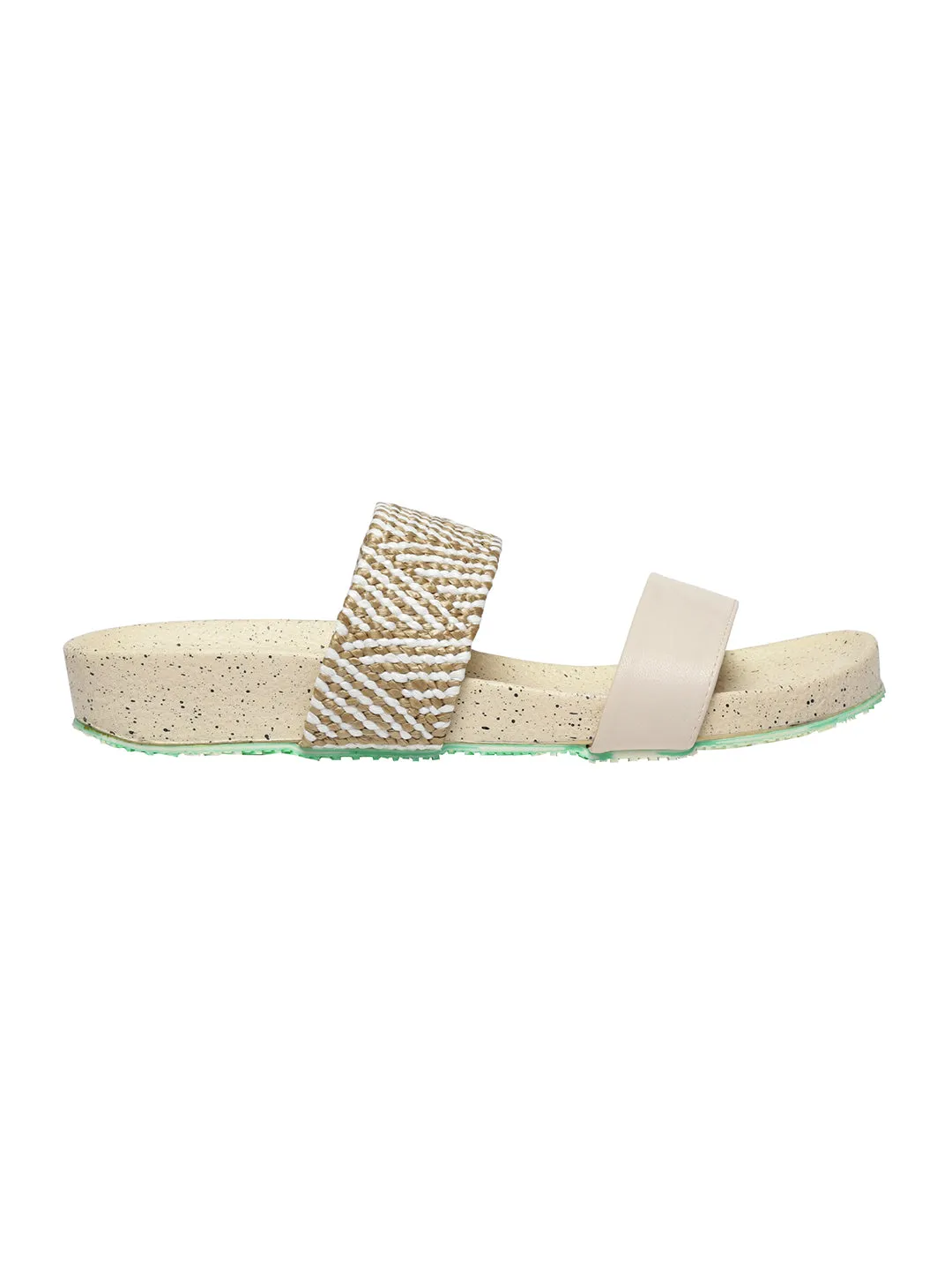 Jeviva Cream Flats