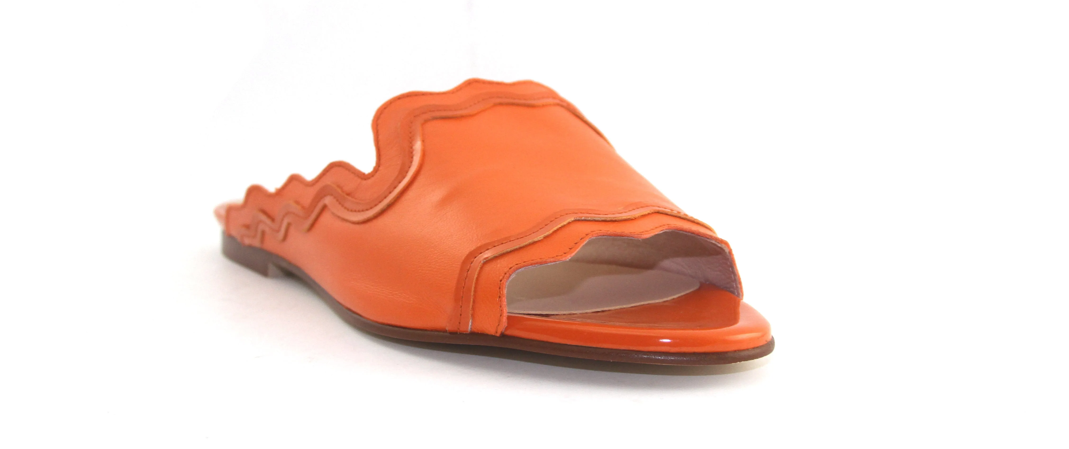 Kennedy - Orange Leather