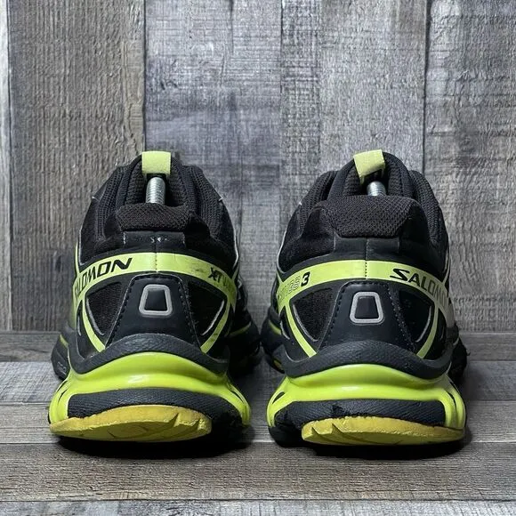 Mens Salomon XT Wings 3 Black Athletic Trail Running Sneakers Shoes Size 10 D