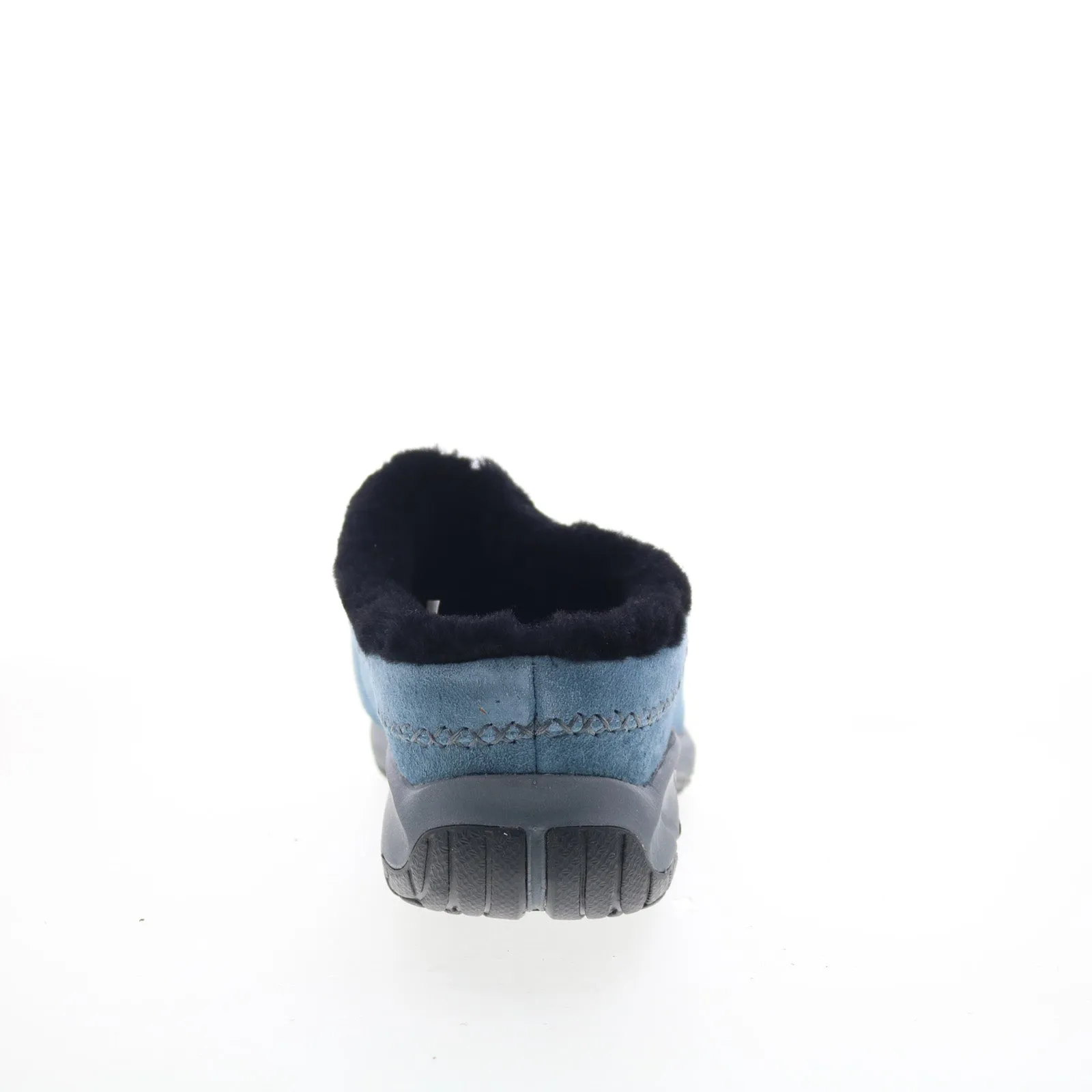 Merrell Encore Ice 4 J004624 Womens Blue Nubuck Slip On Clog Flats Shoes