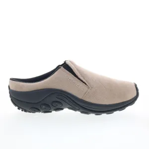 Merrell Jungle Slide J003968 Womens Gray Suede Slip On Clog Flats Shoes