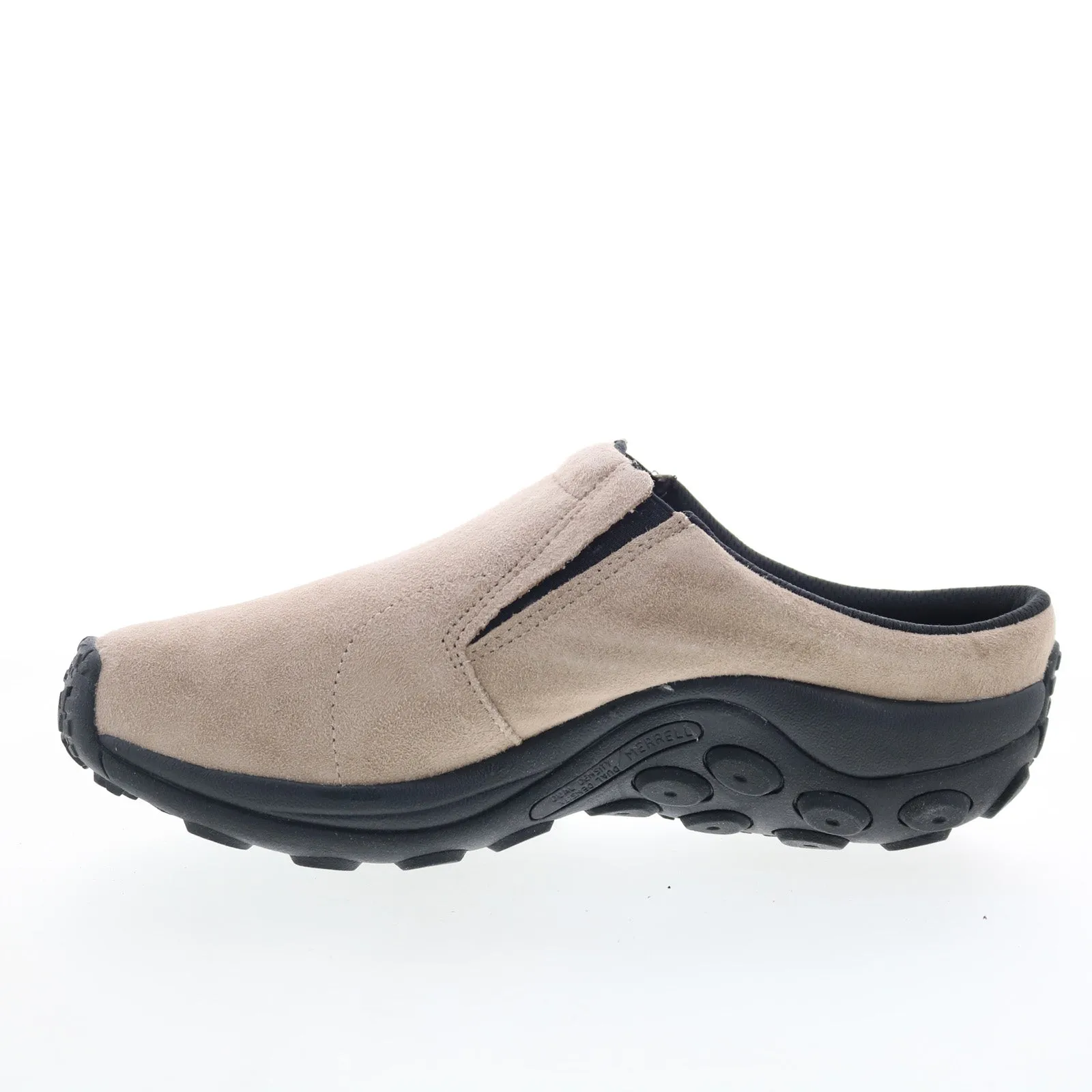Merrell Jungle Slide J003968 Womens Gray Suede Slip On Clog Flats Shoes