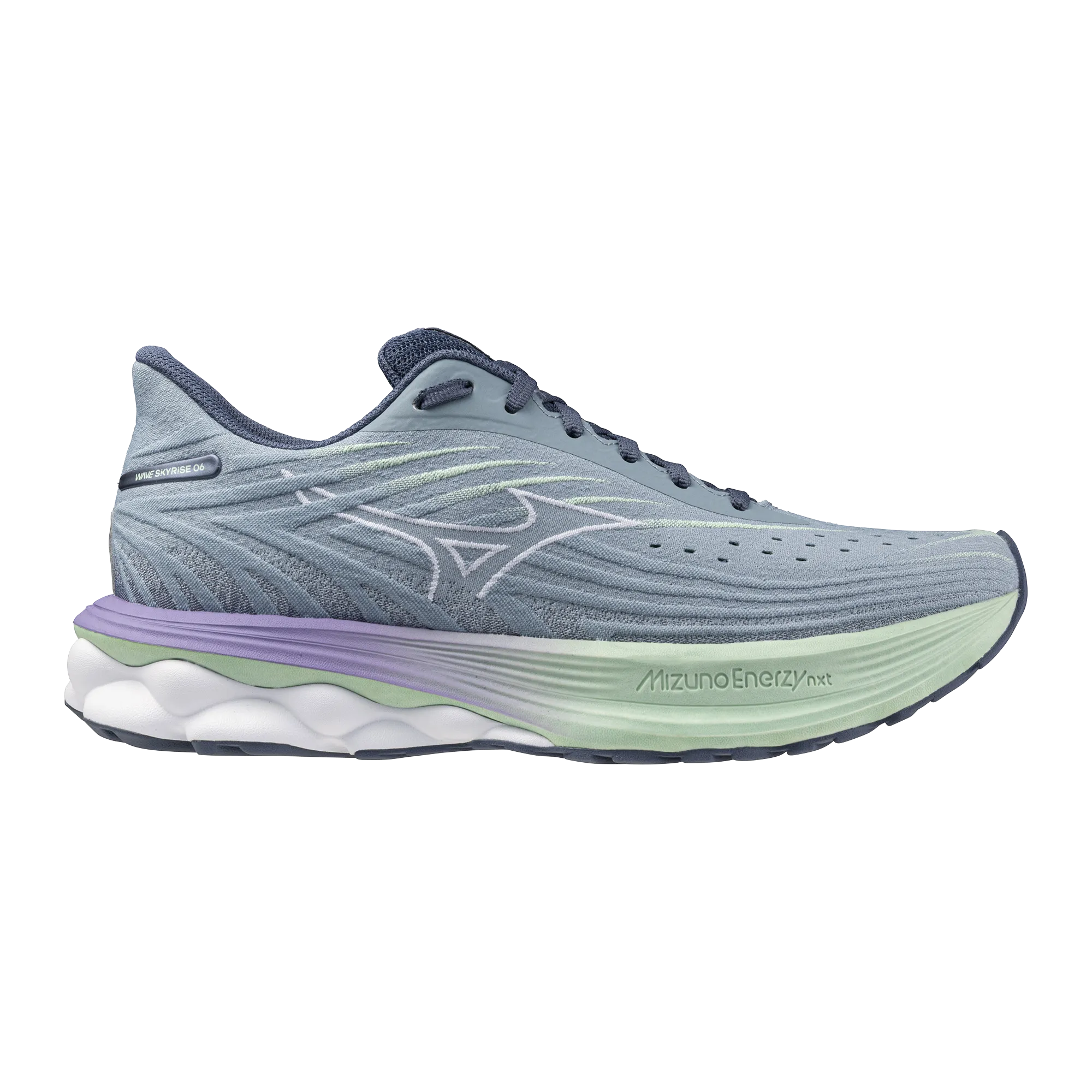 Mizuno Wave Skyrise 6 (Women's) - Citadel/White/Bay