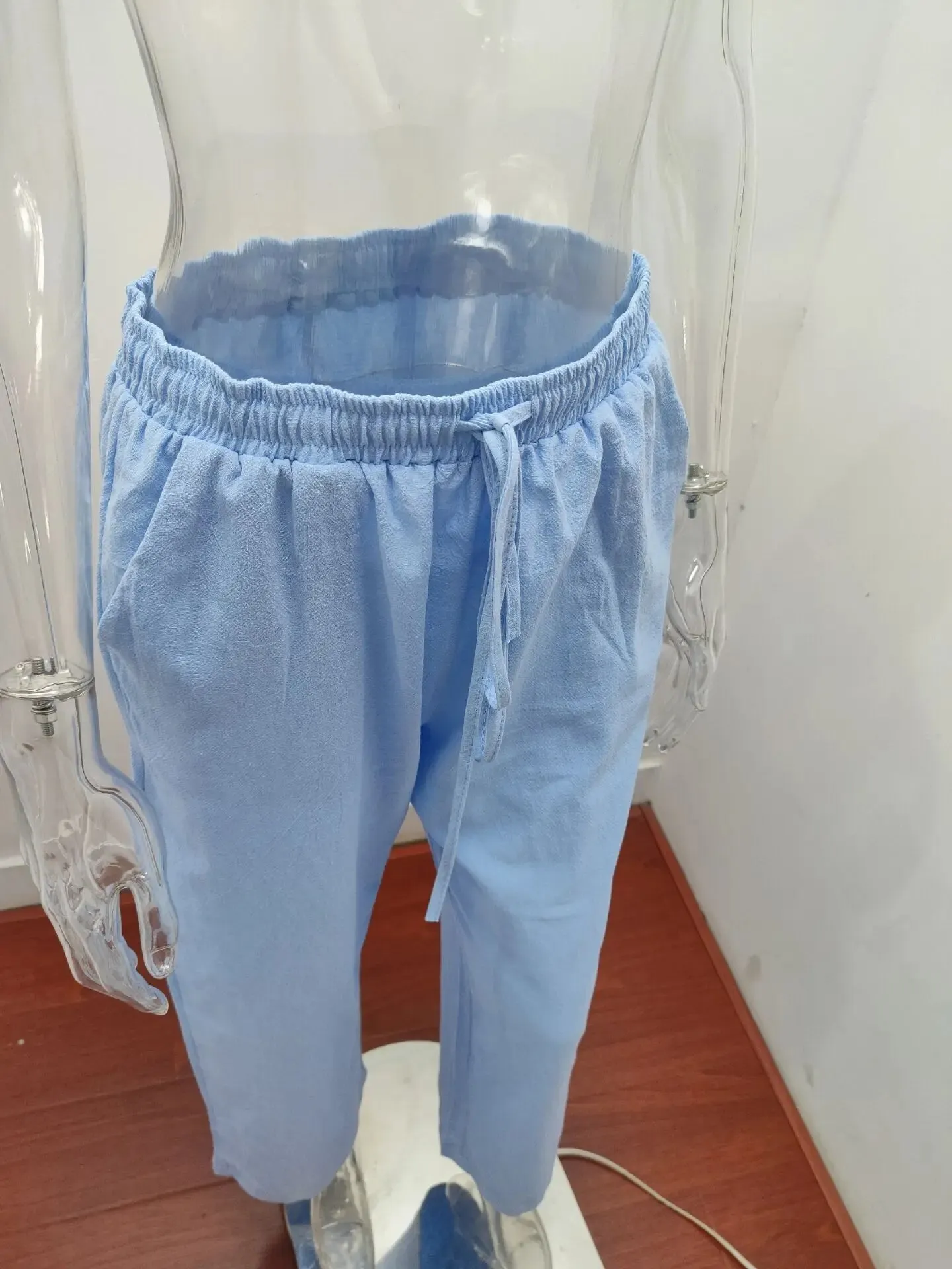 Obsidian Phoenix Women's Luxury Cotton-Linen Pants