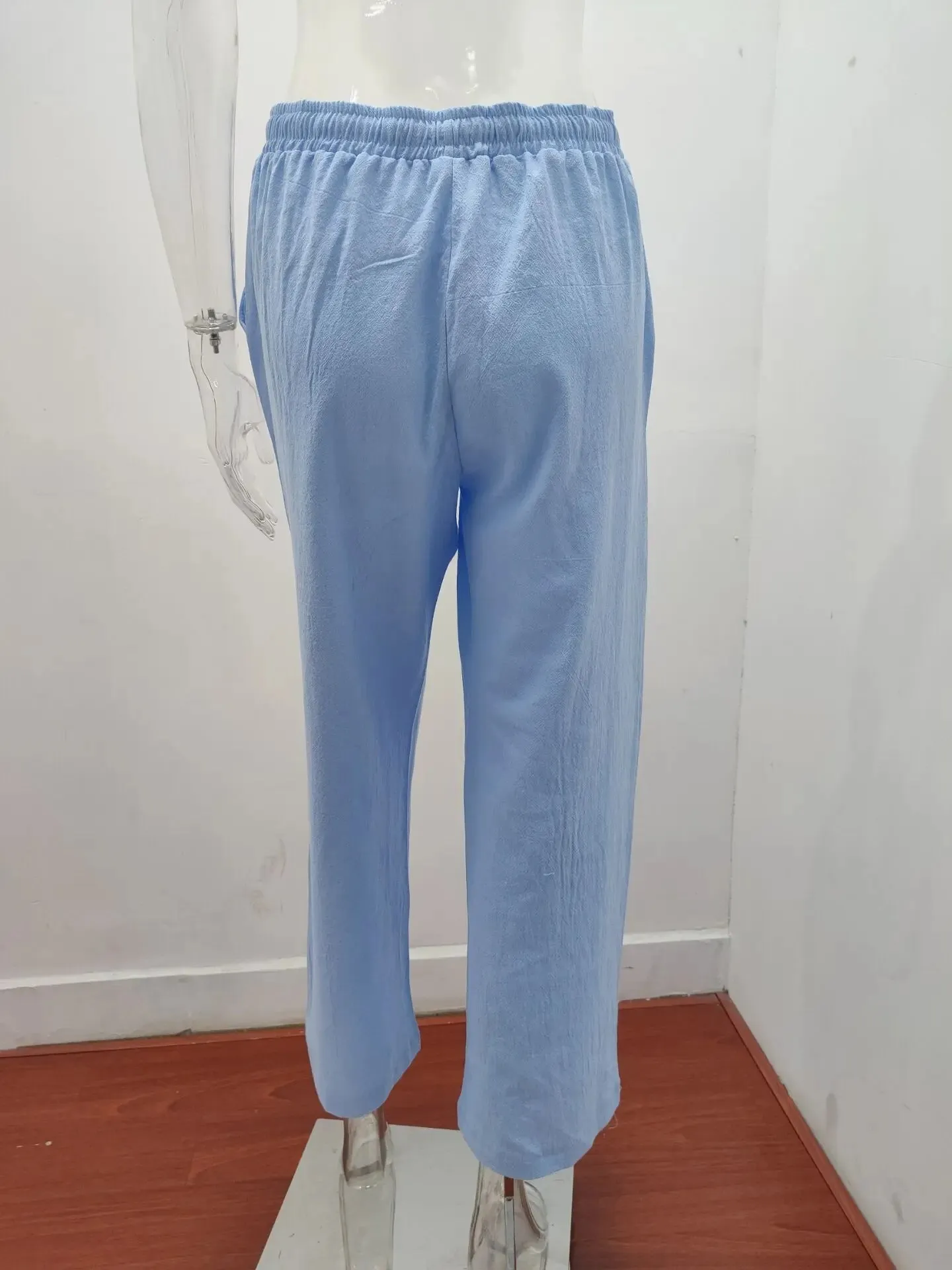 Obsidian Phoenix Women's Luxury Cotton-Linen Pants