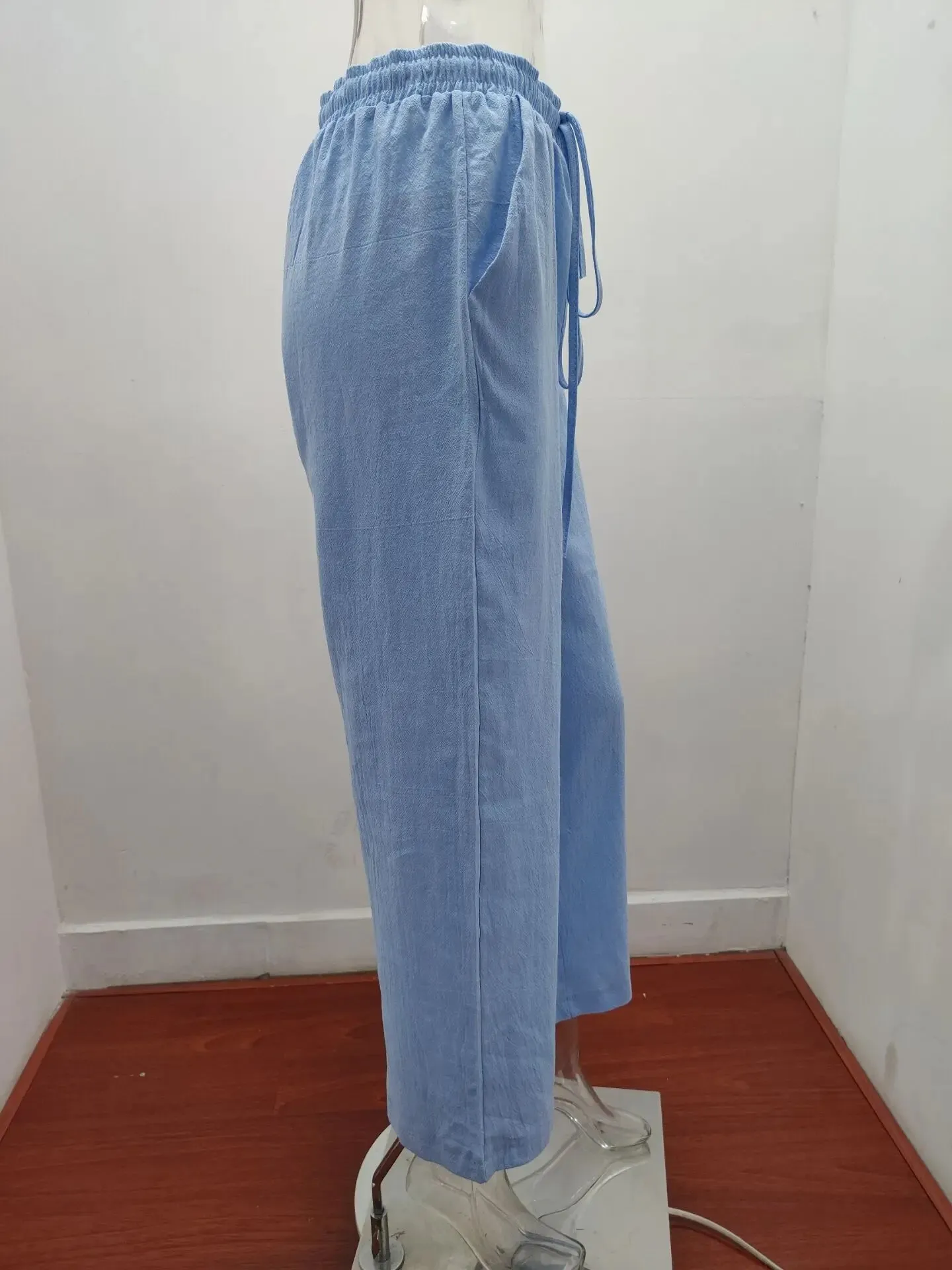 Obsidian Phoenix Women's Luxury Cotton-Linen Pants