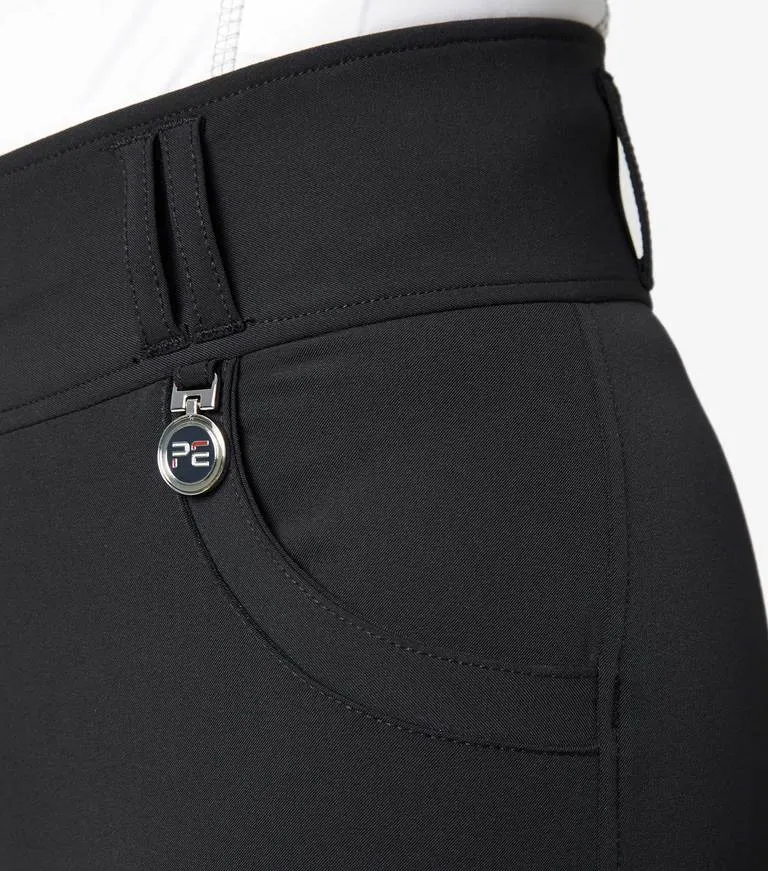 PEI Sophia Silicon Full Seat High Waist Breeches (Black)