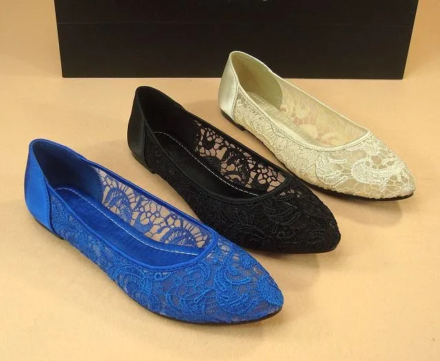 Romantic Bow Wedding Flats SOLD OUT