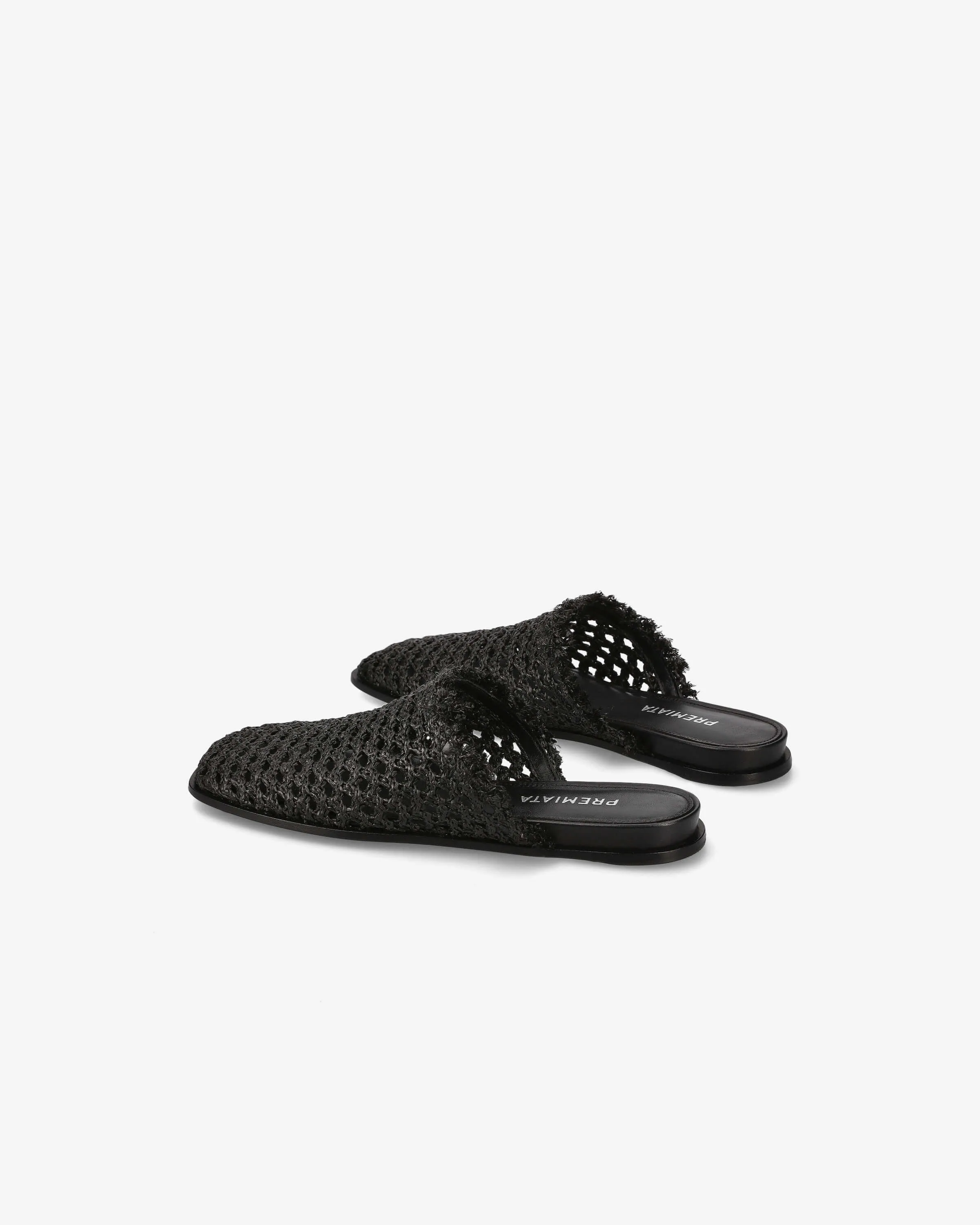 Sabot M6941A Woven Raffia Frayed Details
