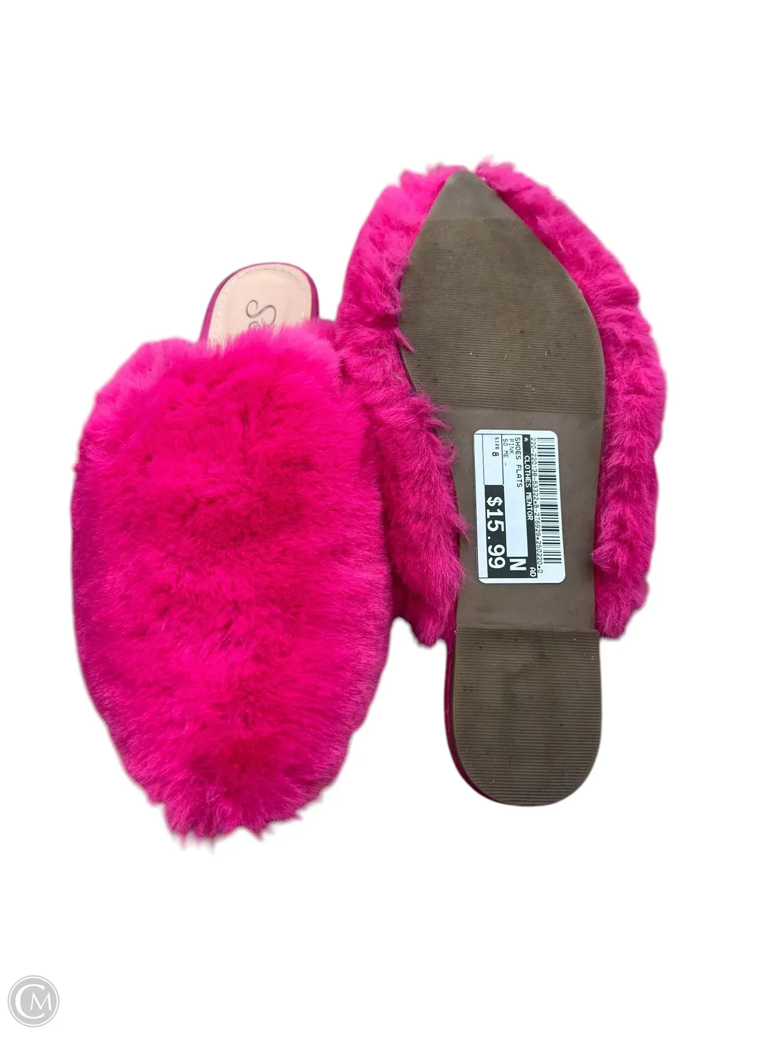 Shoes Flats By Clothes Mentor In Pink, Size: 8
