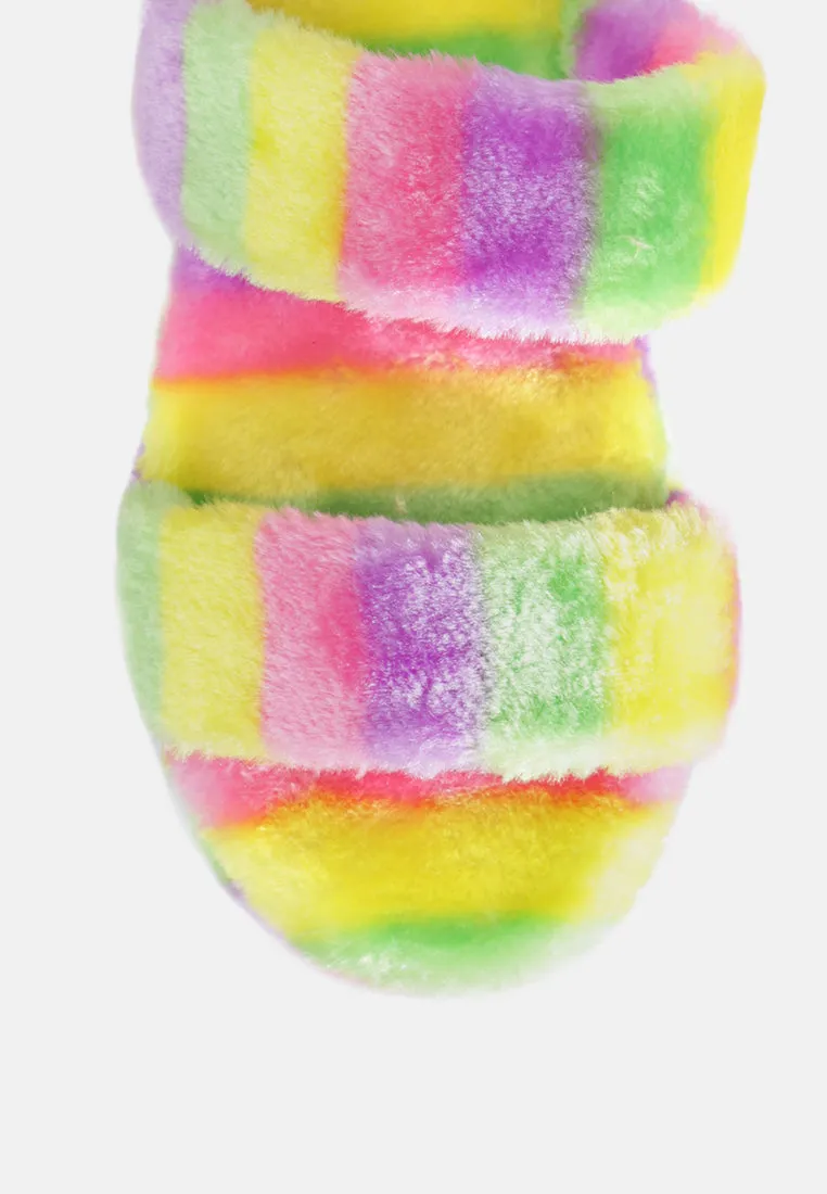 Smoothie Fur Slip-On Flats By Ruw