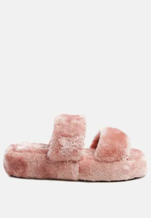 Smoothie Fur Slip-On Flats By Ruw