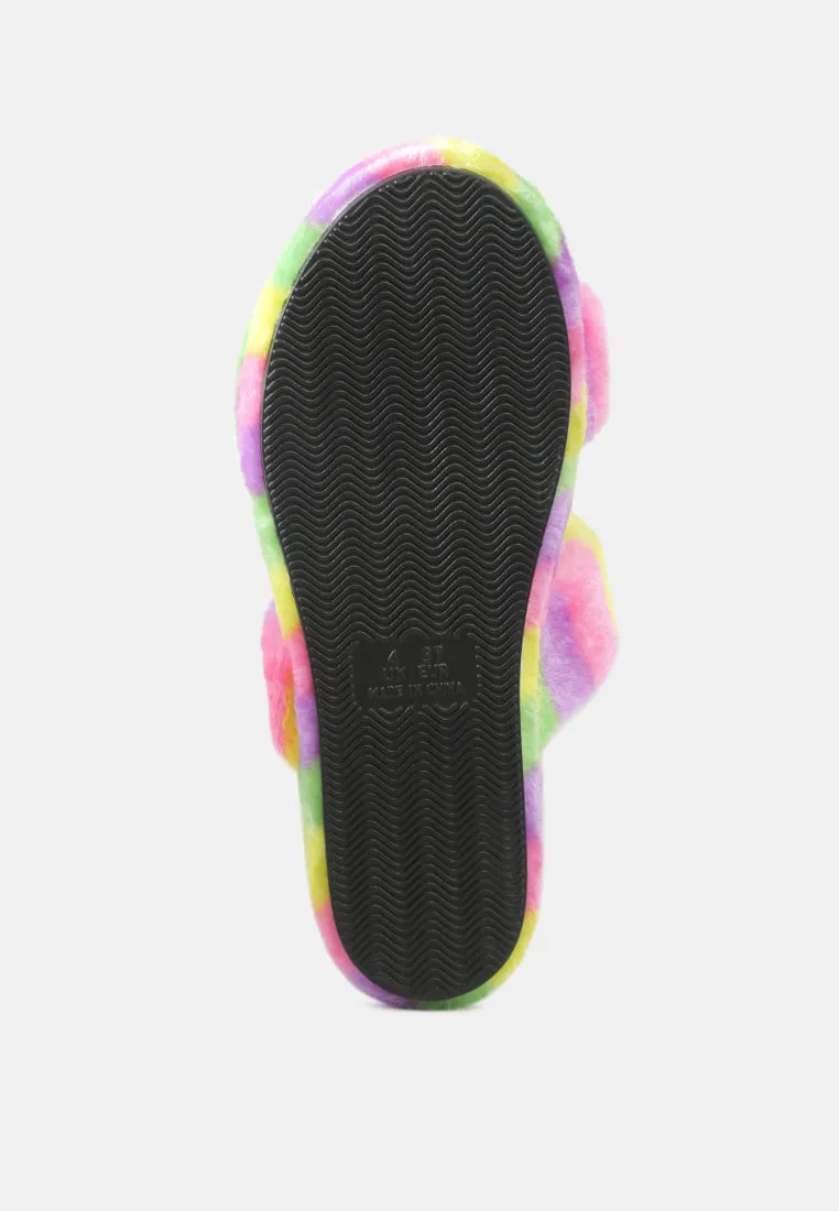 Smoothie Fur Slip-On Flats By Ruw
