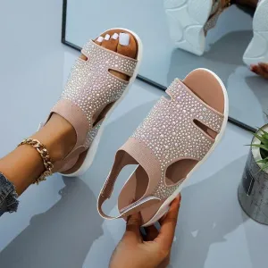 Soft Mesh Open Toe Sandals
