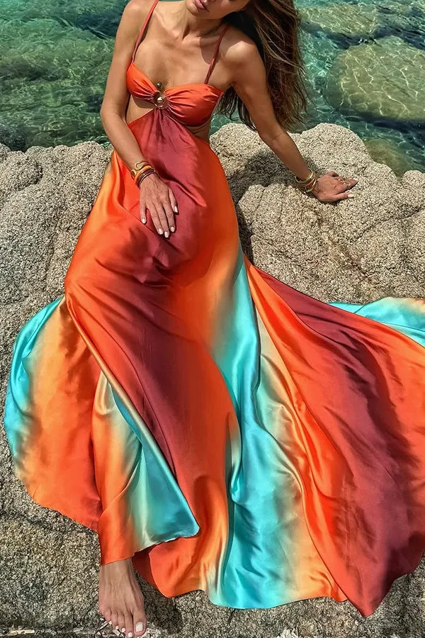 Solara Sunset Maxi Dress