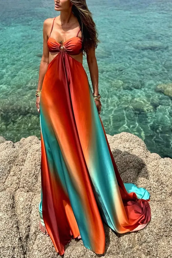 Solara Sunset Maxi Dress