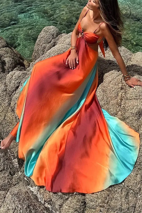 Solara Sunset Maxi Dress